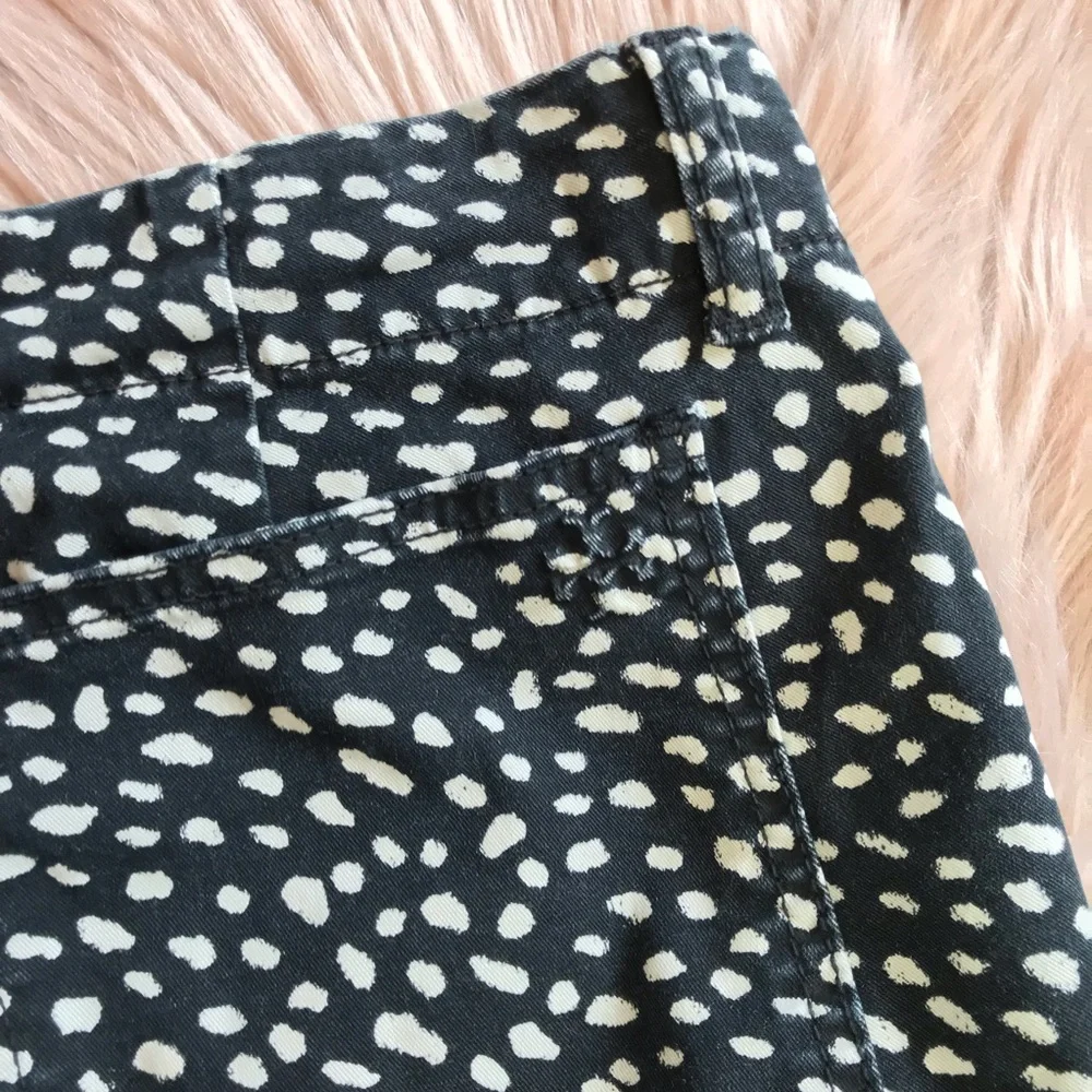 Tory Burch Walker Cargo Dotted Pony Print Jean Size 31